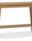 Leah Oak Console Table