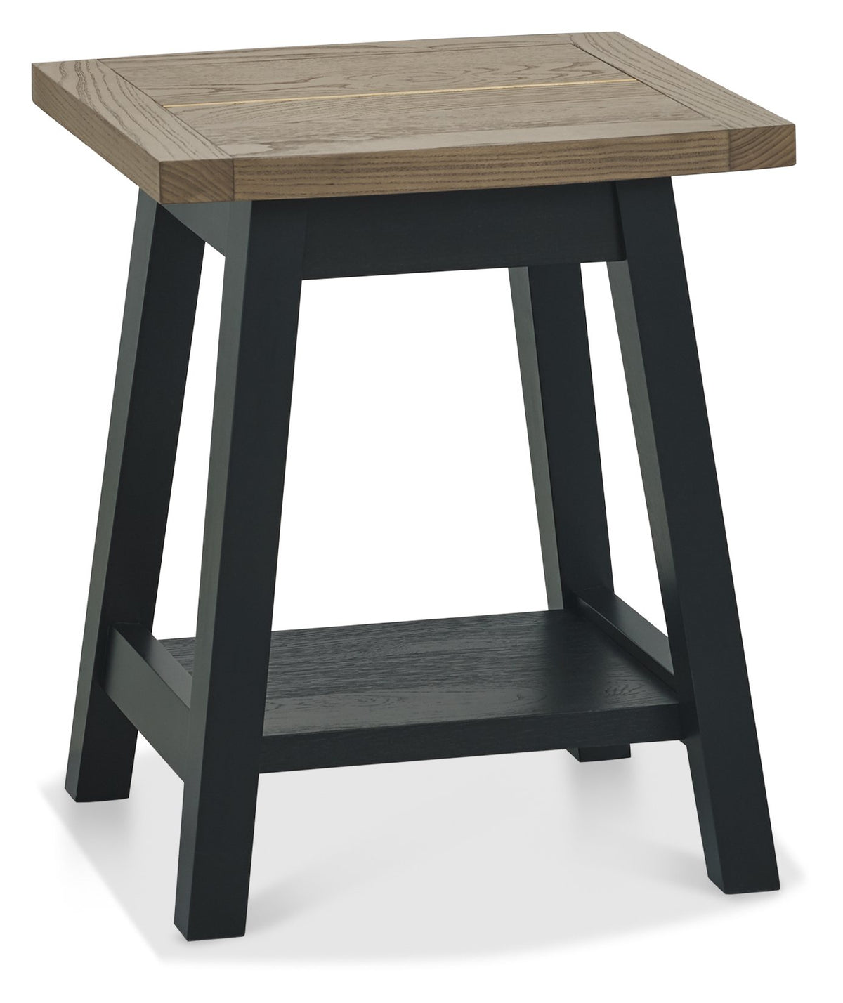 Leah Peppercorn Lamp Table with lower shelf