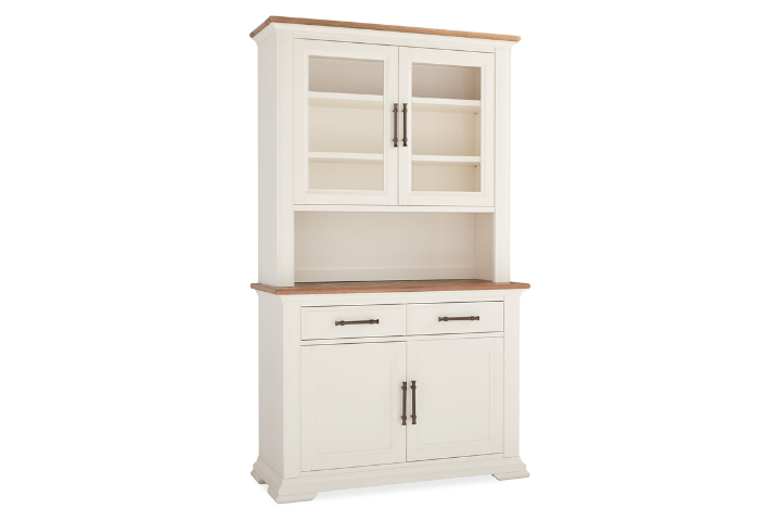 Mannheim Dresser sideboard & Hutch with glass doors