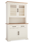 Mannheim Dresser sideboard & Hutch with glass doors