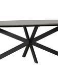 Maura Smoked Oak Dining Table