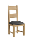 Miller - Grey Faux Leather Dining Chair