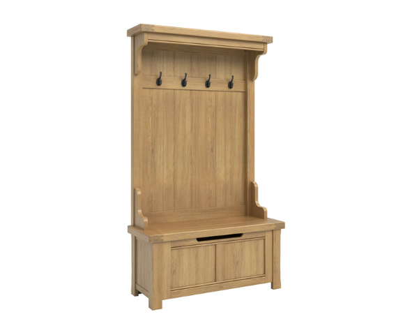 Miller Hall Stand with 4 hooks and one drawer
