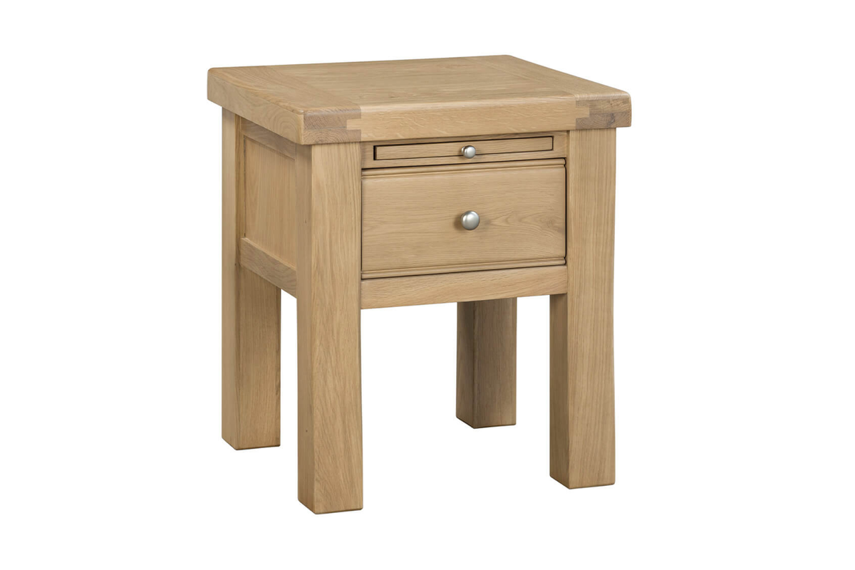 Miller Lamp Table 1 drawer and pull out tray