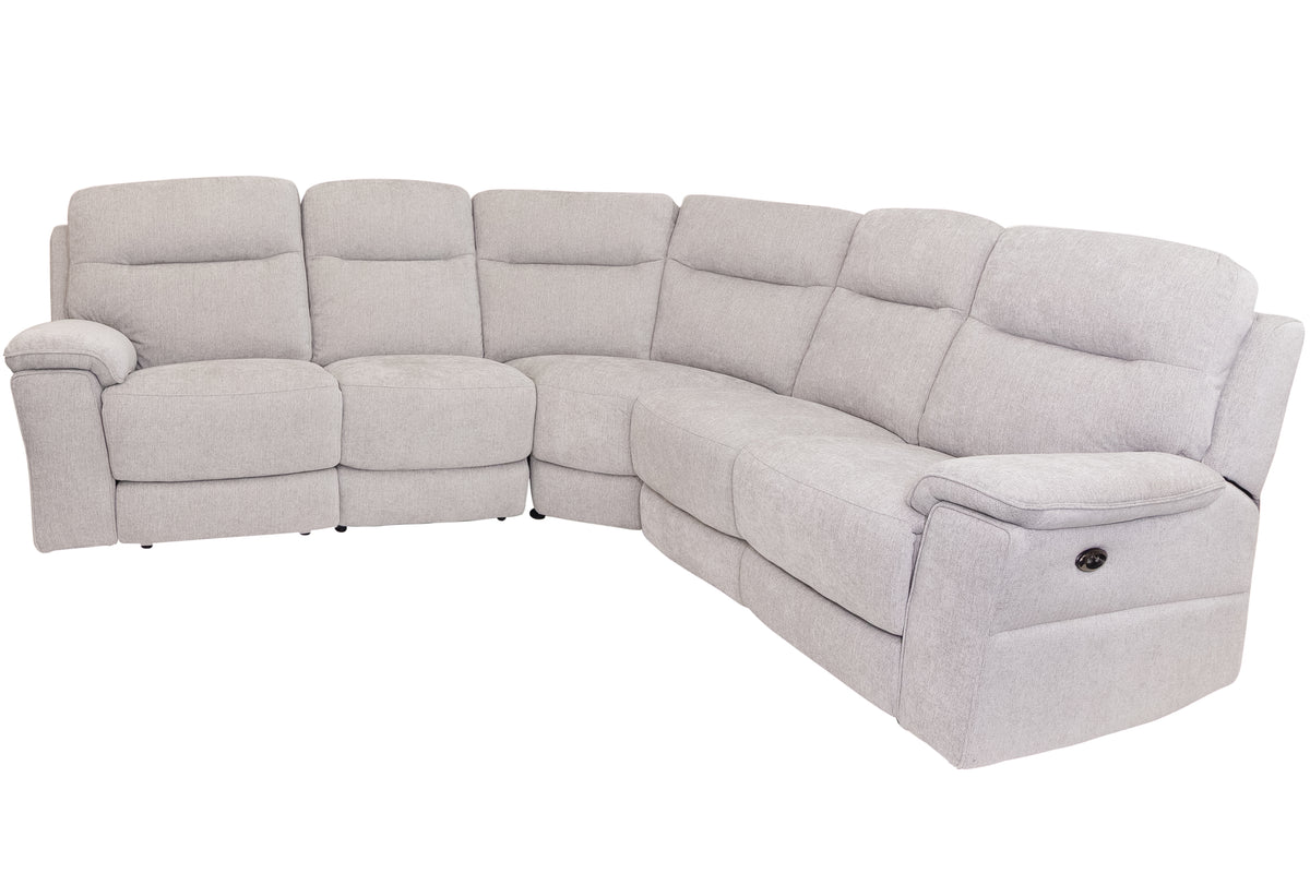 Ormond Fabric Power Recliner Corner Suite