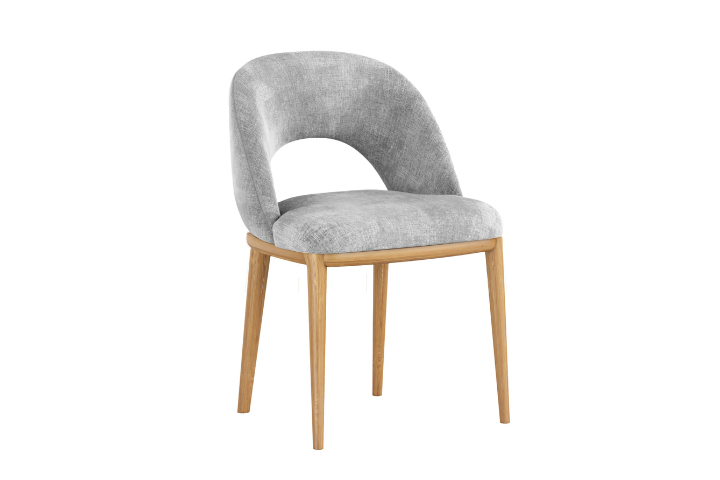 Paula Light Grey Dining Chair