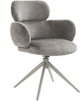 Peru Mocha coloured fabric Dining Chair