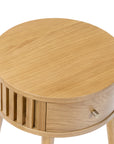 Carna - 1 Drawer Lamp Table