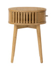 Carna - 1 Drawer Lamp Table