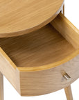 Carna - 1 Drawer Lamp Table