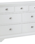 Riga 3 Over 4 Chest with silver handles