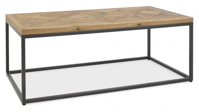 Riverdale Coffee Table with black base