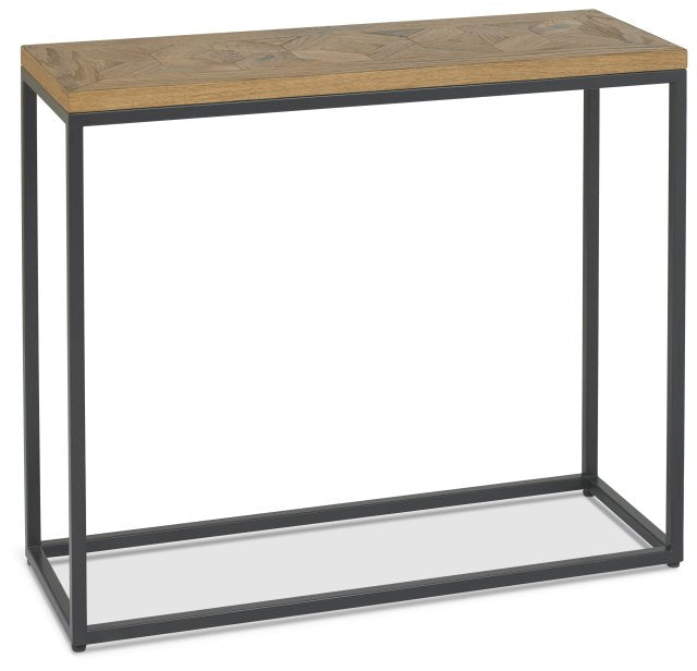 Riverdale Console Table Small with black base