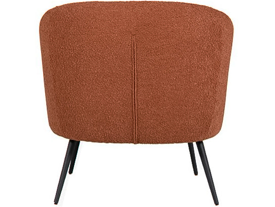 Danube - Orange Boucle Armchair