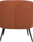 Danube - Orange Boucle Armchair