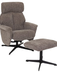 Seine Stone Swivel Recliner