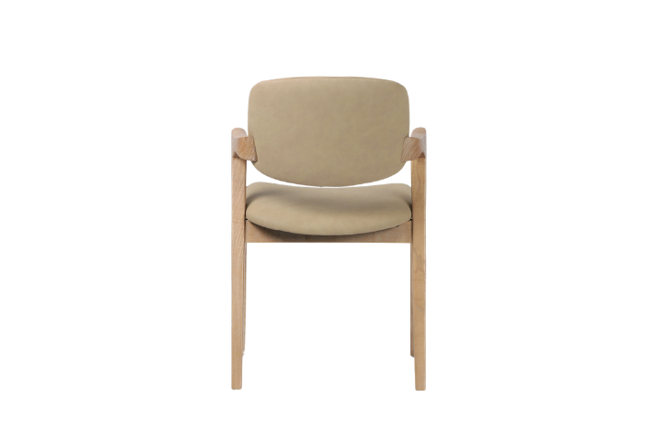 Simpson - Camel Faux Leather Dining Chair