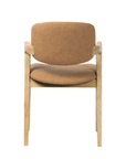 Simpson - Cognac Faux Leather Dining Chair