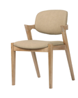 Simpson Camel Faux Leather Dining Chair