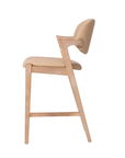 Simpson - Camel Faux Leather Barstool