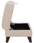 Sophie - Fabric Footstool