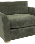 Tora green Fabric snuggler Armchair