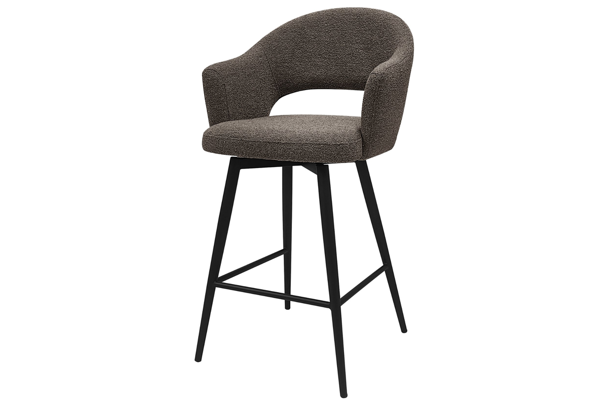 Walden Brown Swivel Barstool
