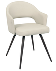Walden Ivory Faux Leather Dining Chair