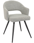 Walden Grey Boucle Dining Chair