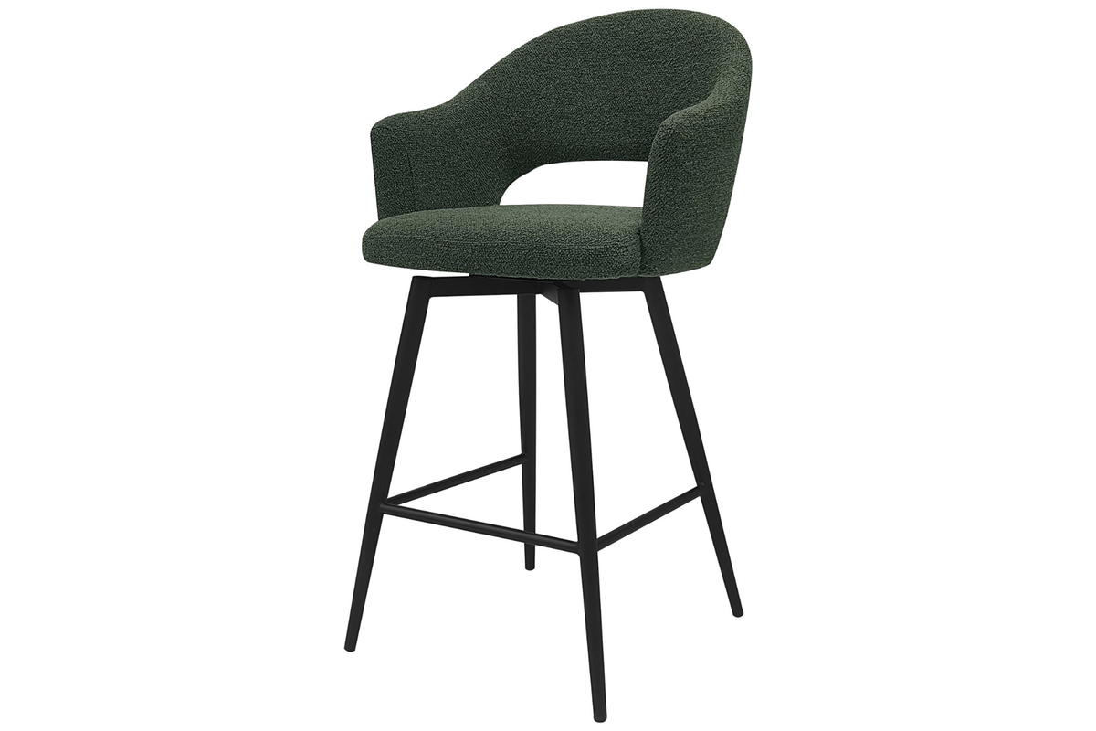 Walden Green Swivel Barstool