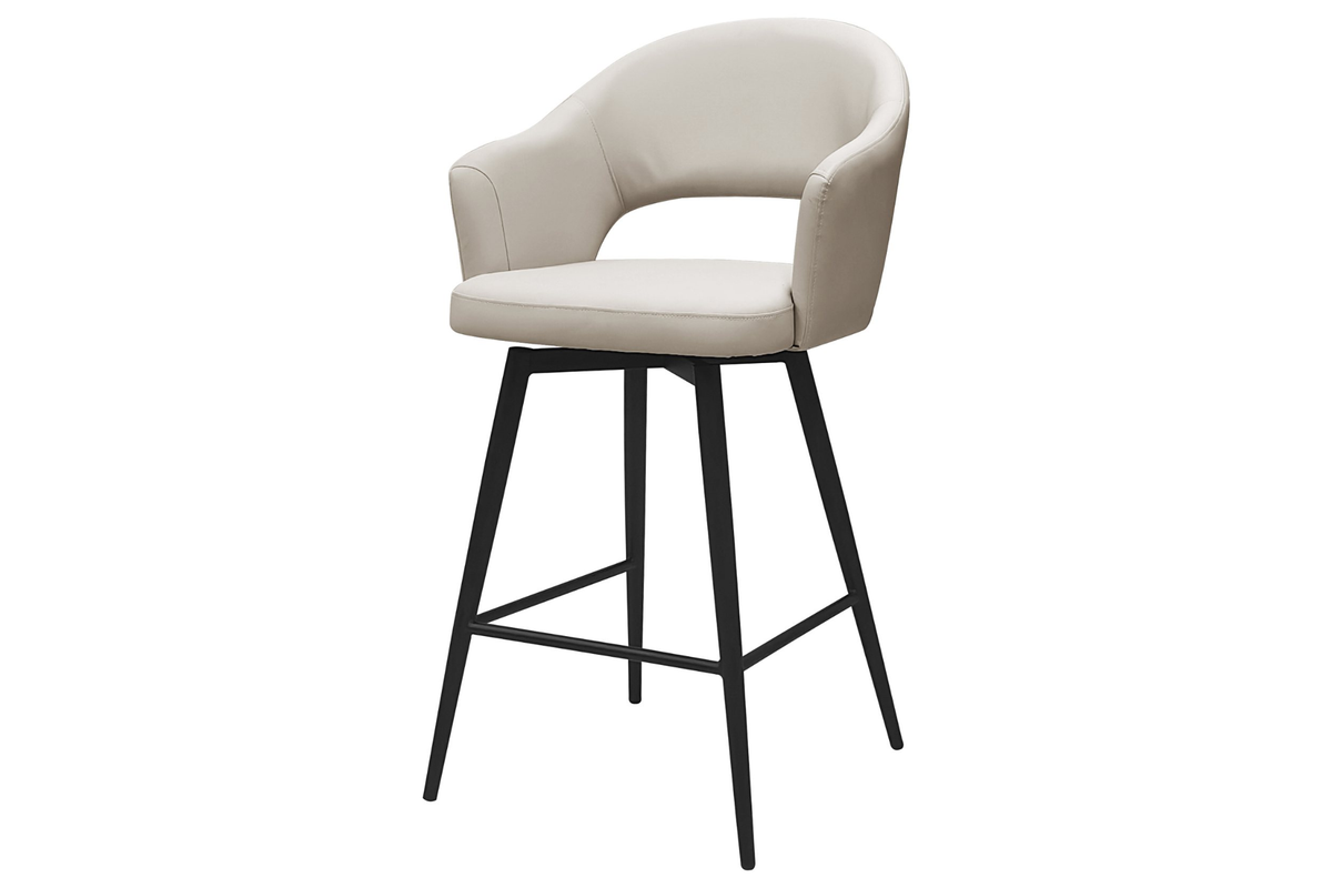 Walden Faux Leather Swivel Barstool