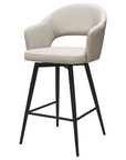 Walden Faux Leather Swivel Barstool