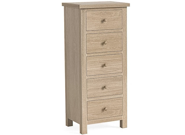 Java 5 Drawer Tall Chest