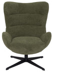 Kiel - Green Swivel Armchair