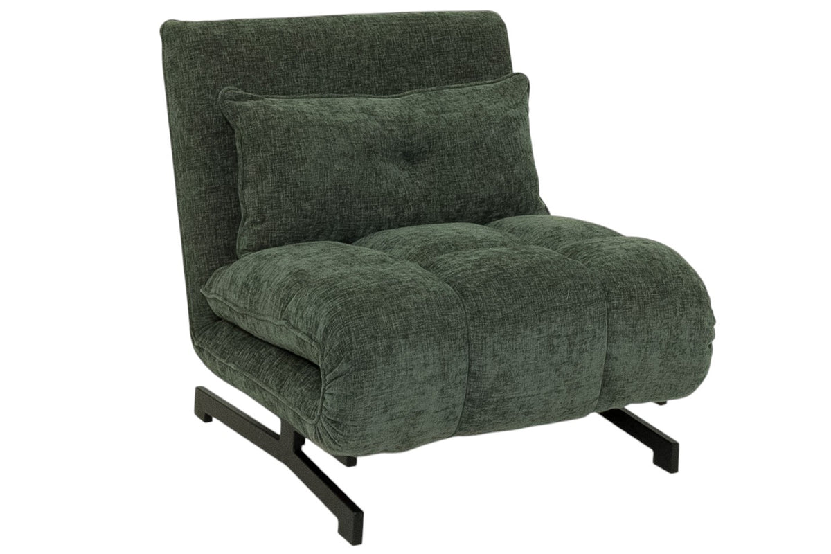 thomas Sofabed in green fabric