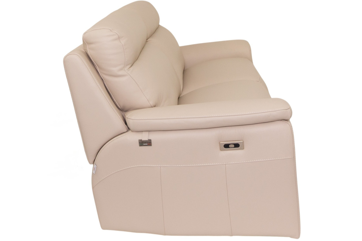 Vesuvius - Leather 3 Seater Recliner