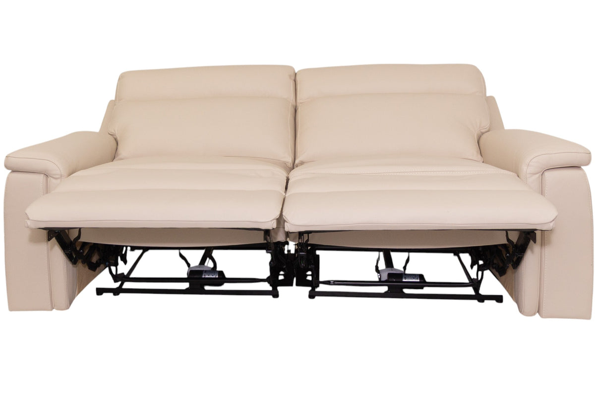Vesuvius - Leather 3 Seater Recliner