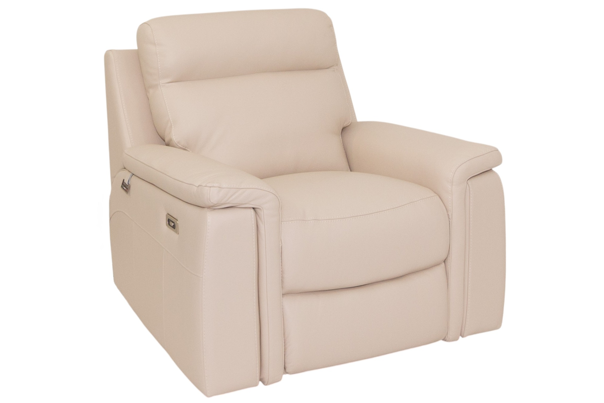Vesuvius Leather Power Recliner