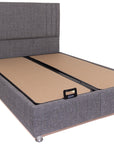 Benito - Grey 4ft Small Double Bedframe