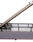 Benito - Grey 4ft Small Double Bedframe