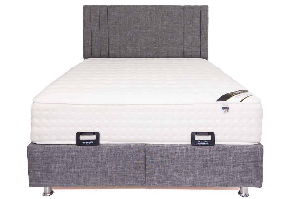 Benito - Grey 4ft 6in Double Bedframe