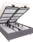 Benito - Grey 5ft King Bedframe