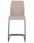 Cabra - Taupe Faux Leather Barstool