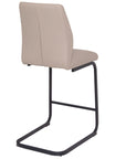 Cabra - Taupe Faux Leather Barstool