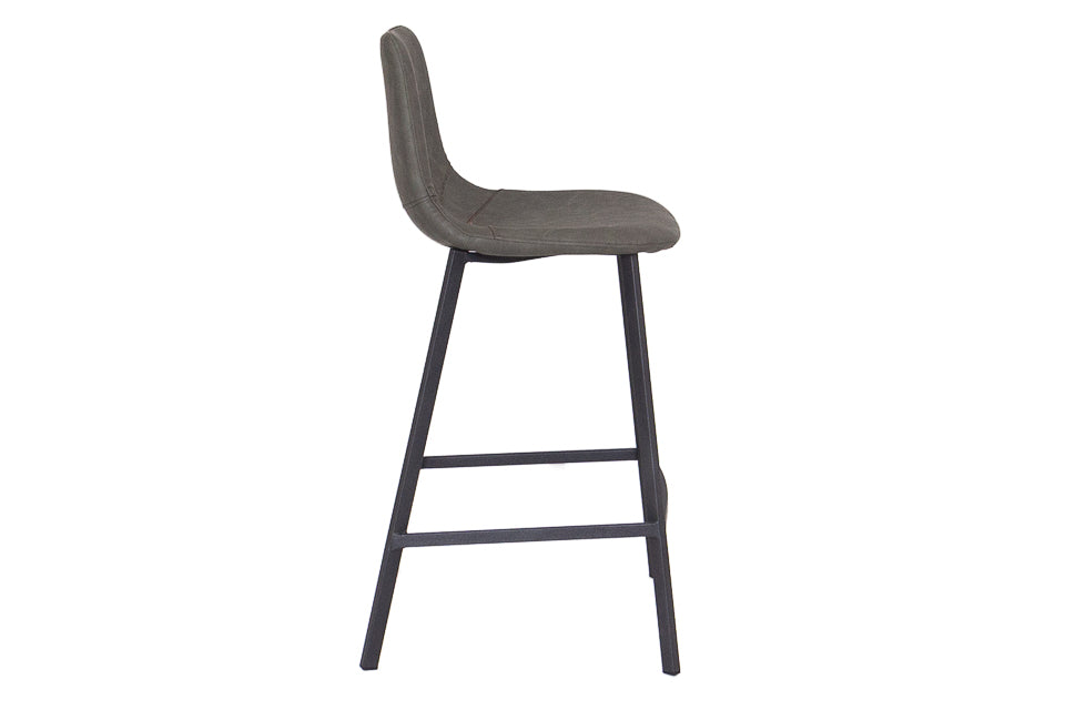 Faro - Green Faux Leather Barstool