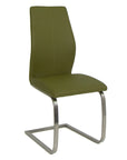 Imro Green Faux Leather Dining Chair