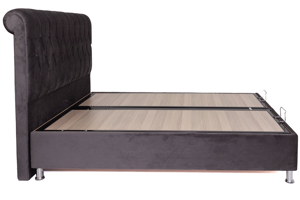 Morton - Grey 4ft Small Double Bedframe