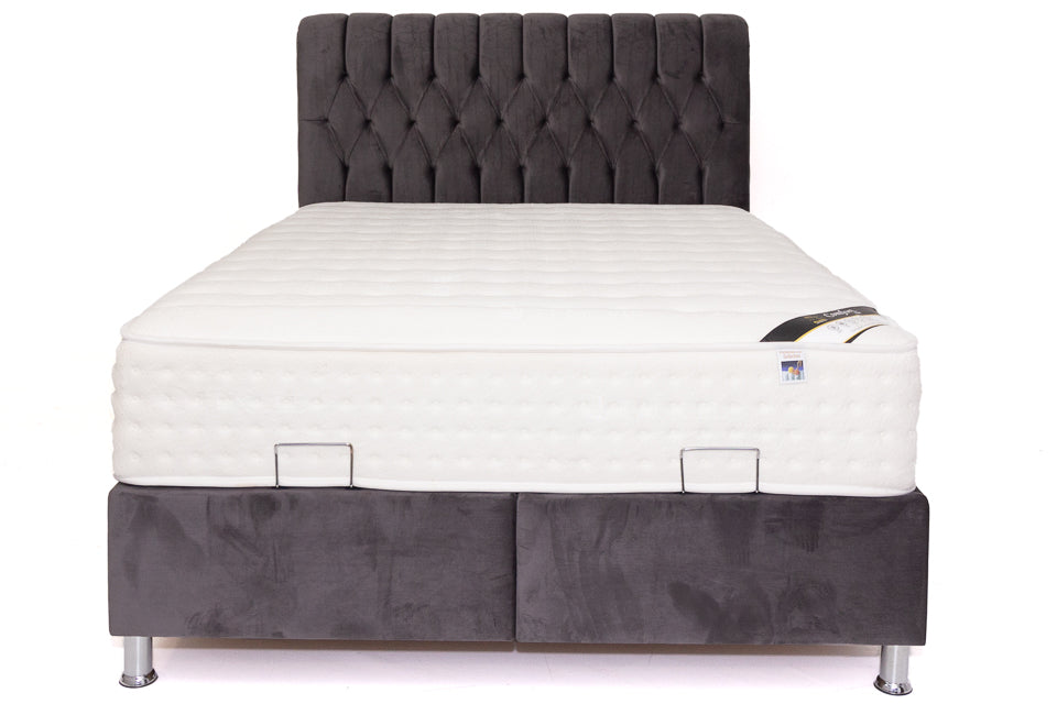 Morton - Grey 4ft Small Double Bedframe