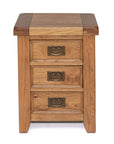 Odeon - 3 Drawer Bedside Locker