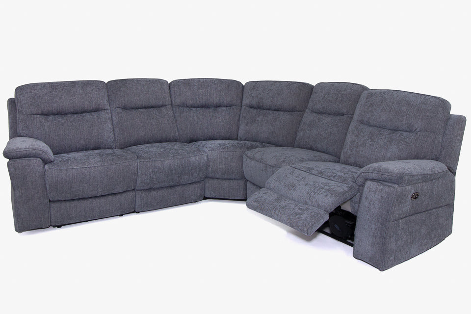 Ormond - Blue Reclining Corner Suite